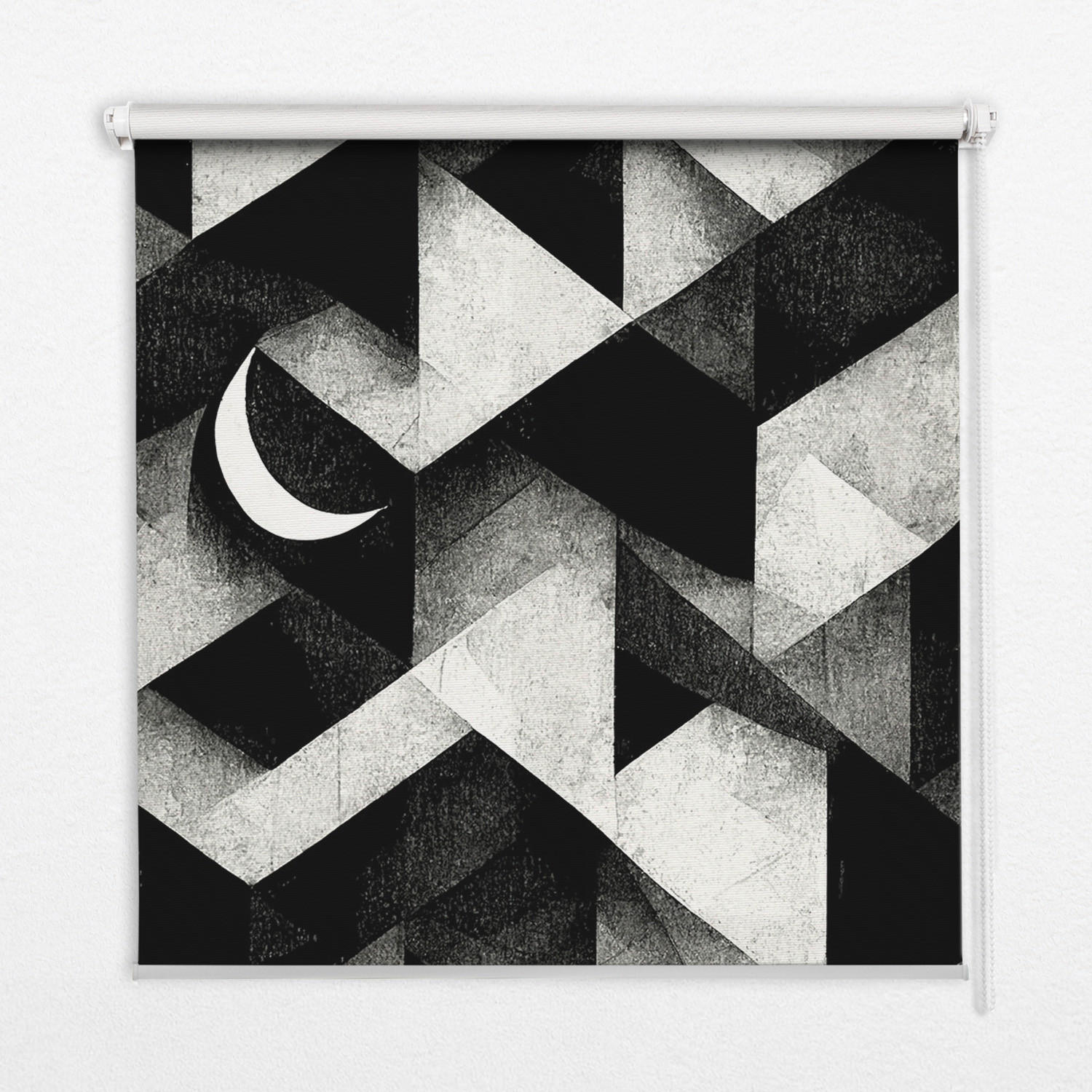 TULUP VNITŘNÍ roleta - okenní roleta - roleta - 100x100 cm - Trojúhelníky v abstrakci