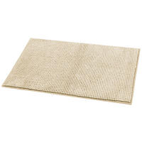 BADEMATTE, 50x80 cm, 100% Polyester, Weiß - Beige, Textil (50/80cm) - Zollner