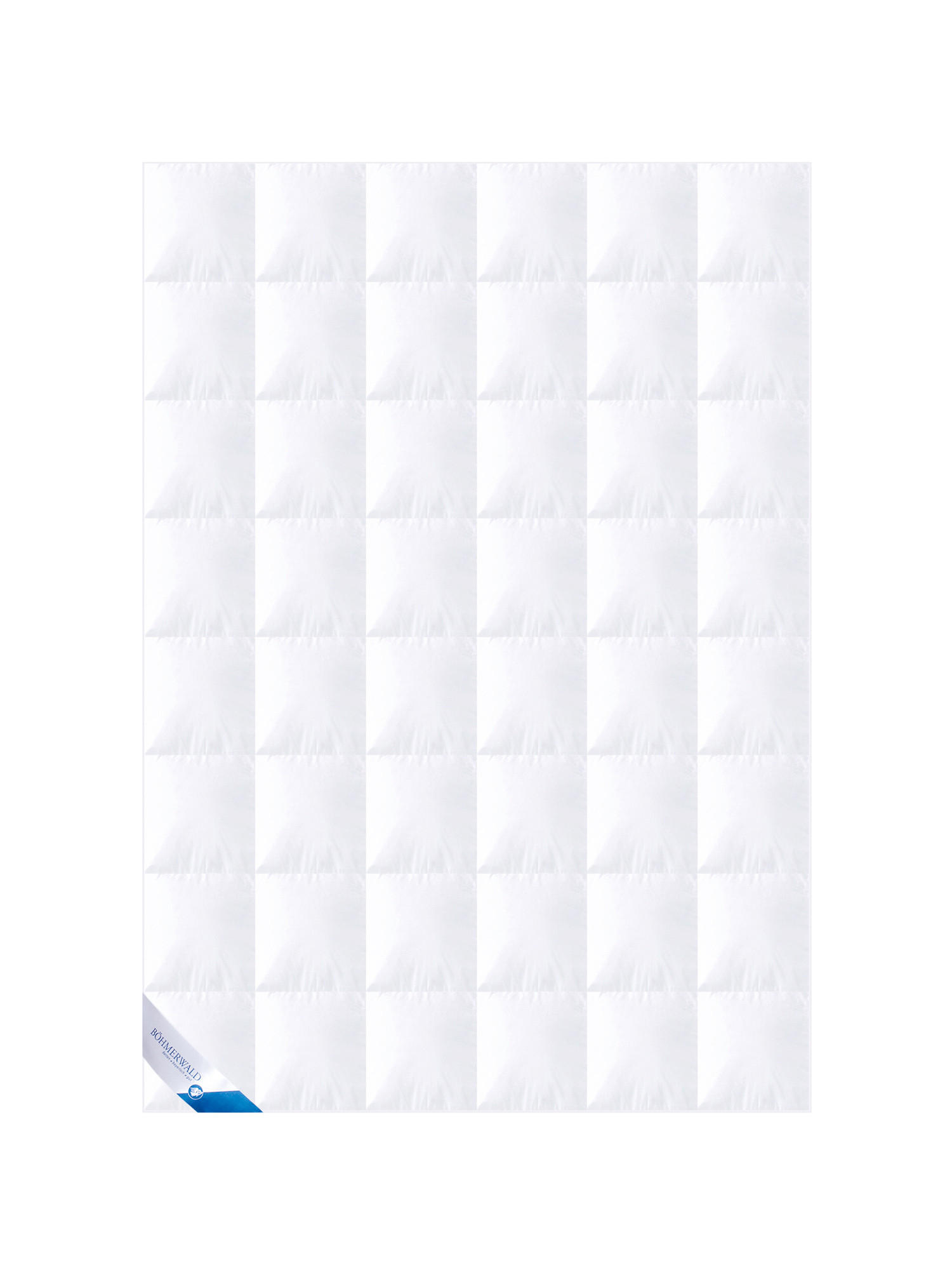 GANZJAHRESBETTDECKE EXQUISIT Gänsedaunen normal - Weiß, Naturmaterialien/Textil (155/220cm) - Böhmerwald