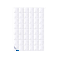 WINTERBETTDECKE PREMIUM Gänsedaunen warm - Weiß, Naturmaterialien/Textil (155/220cm) - Böhmerwald
