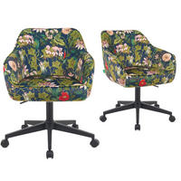 BÜROSTUHL Mika-Elio 2er-Set - Multicolor/Schwarz, Textil/Metall (60/79/61cm) - DUBI Möbel