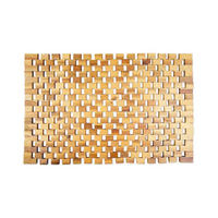 BADEMATTE AKAZIENHOLZ Duschvorleger - Naturfarben, Naturmaterialien (50/80cm) - WohnDirect