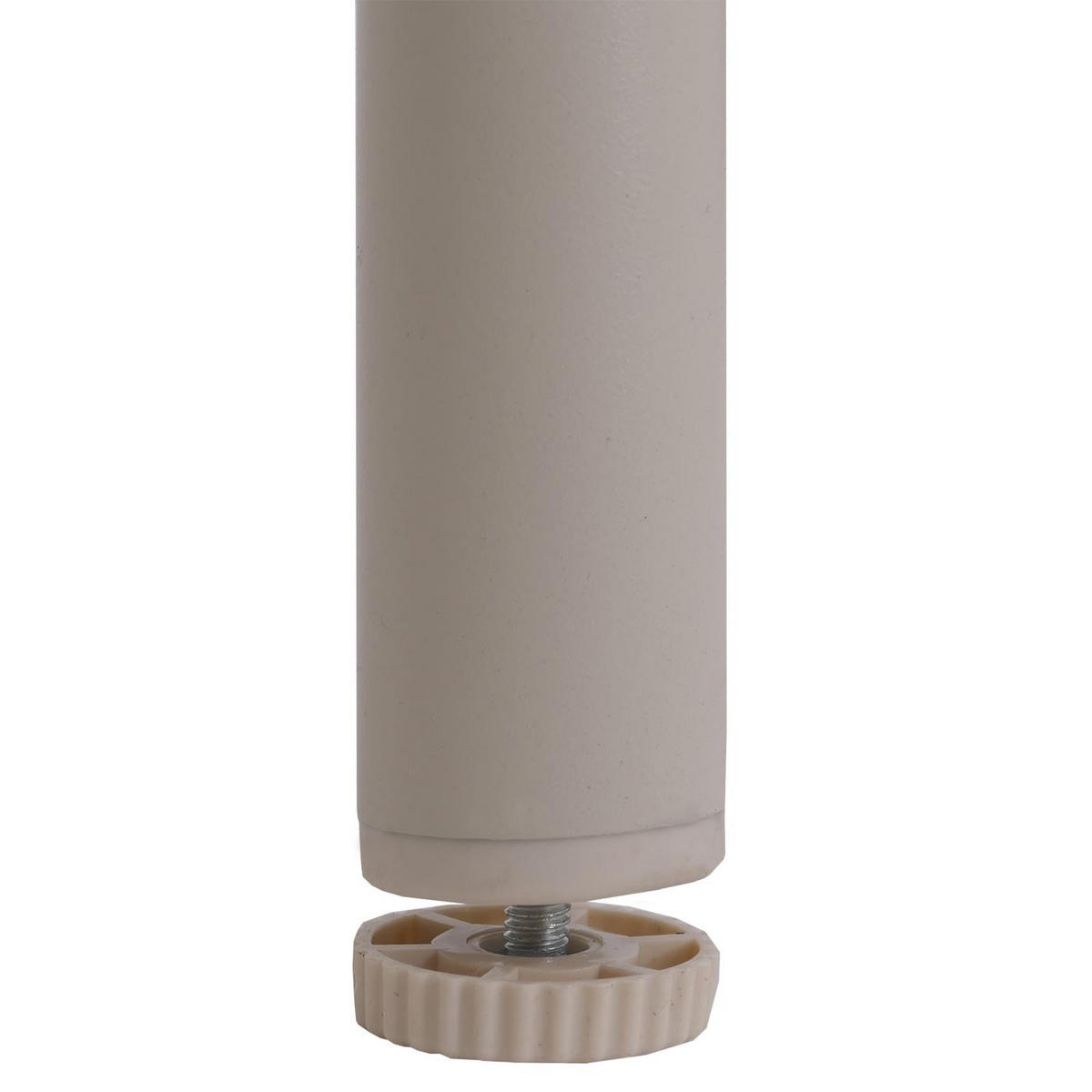 GARTENBANK Aluminium 83x116x65cm Creme - Creme, Metall (116/83/65cm) - PROREGAL
