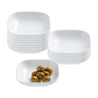 DIPSCHALEN Arena weiß ø 10 cm 12er Set - Weiß, Keramik (10cm) - Ritzenhoff Breker