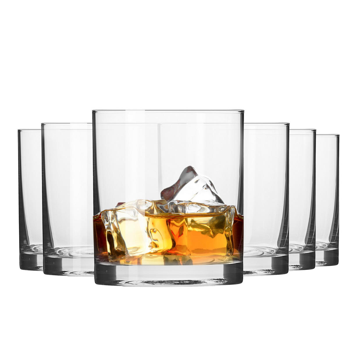 WHISKYGLÄSER Balance, 6er-Set, 250 ml - Transparent, Glas (0.25L) - Krosno Glass