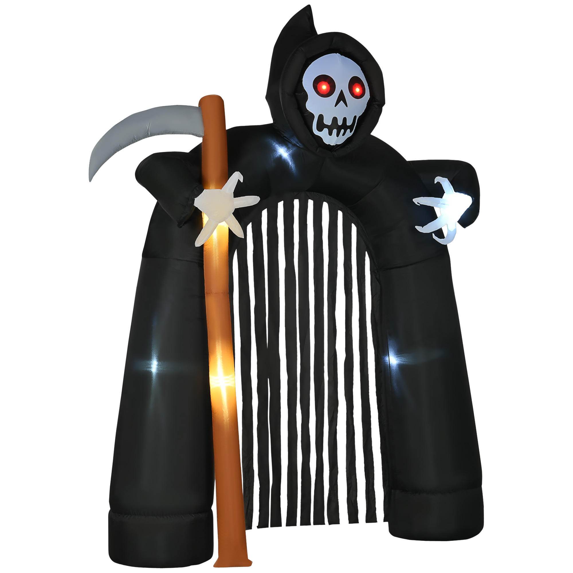 XXXLutz Halloween-Dekoration Schwarz 65x285x230 cm