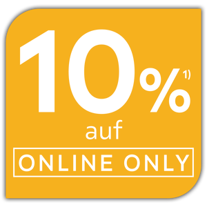 10% auf Online Only