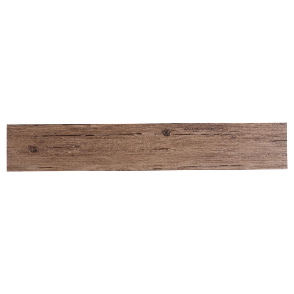 VINYLBODEN 5m²/36-TLG. selbstklebend PVC - Dunkelbraun, Kunststoff (0.2/91.5/15.2cm) - Livingandhome