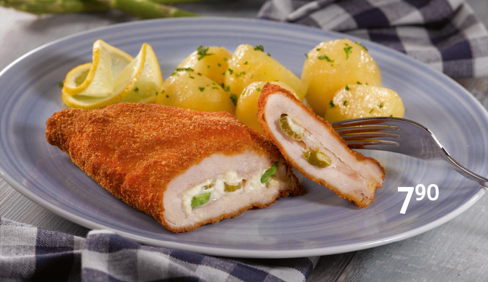 Cordon Bleu Spargel Frischkaese