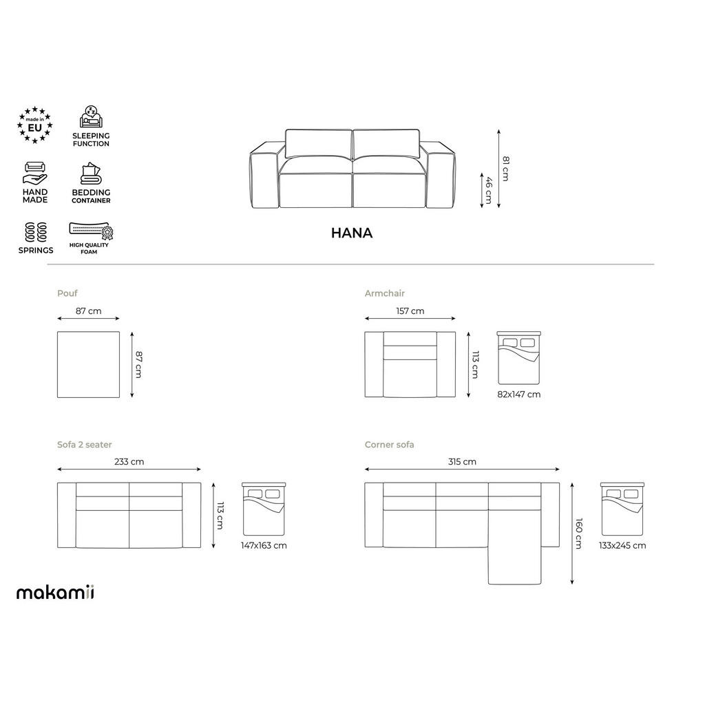 Thumbnail - Makamii Schlafsessel, Currygelb, Textil, 1-Sitzer, 157x81x113 cm, Hergestellt in Europa, Oeko-Tex®, Wohnzimmer, Sessel, ...