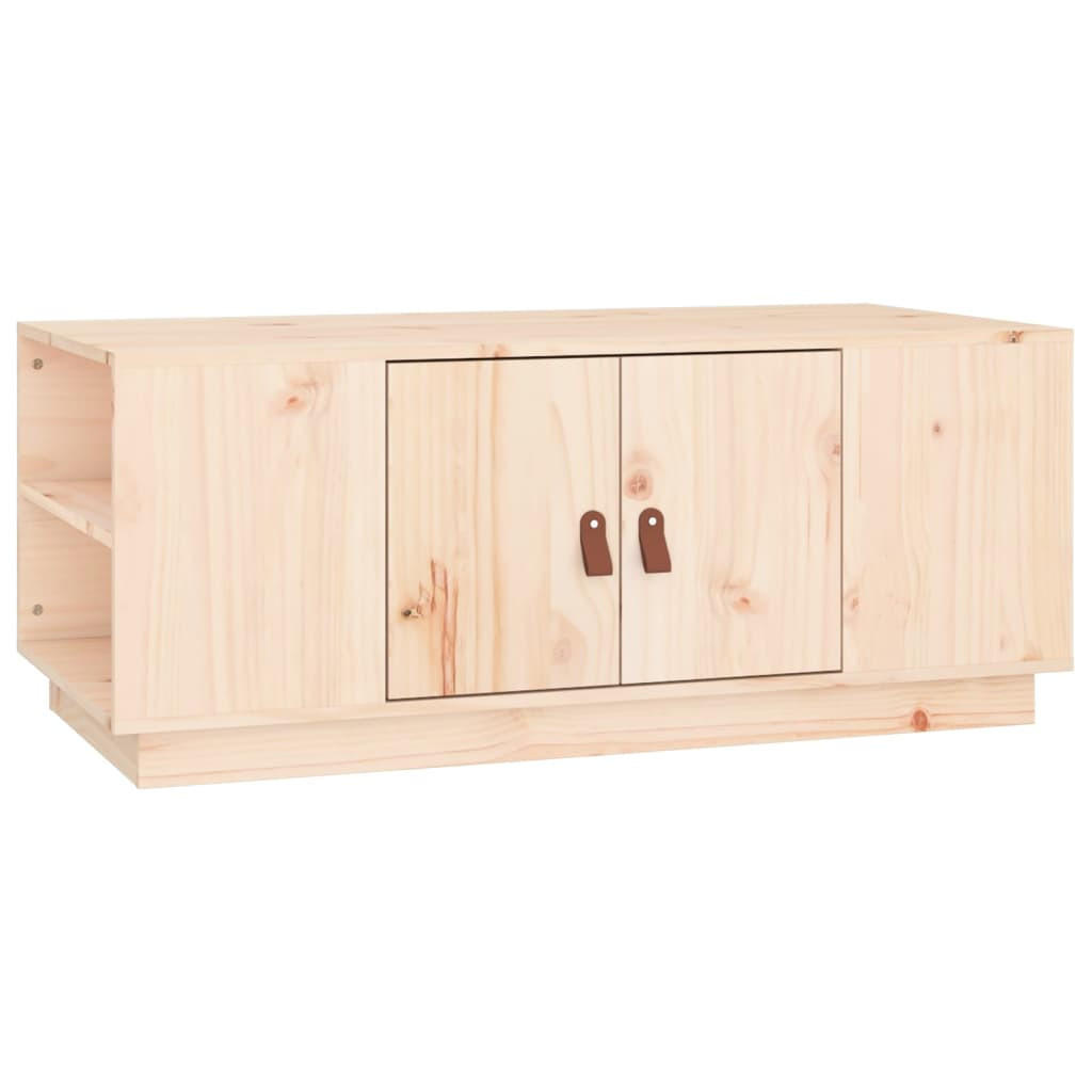 furnicato Couchtisch Hellbraun 50x41x100 cm