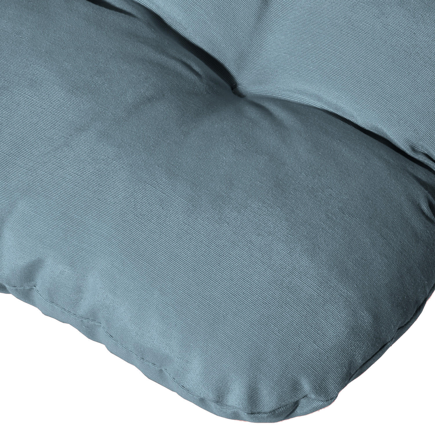 Beautissu Deckchairauflage Blaugrau 50x200 cm