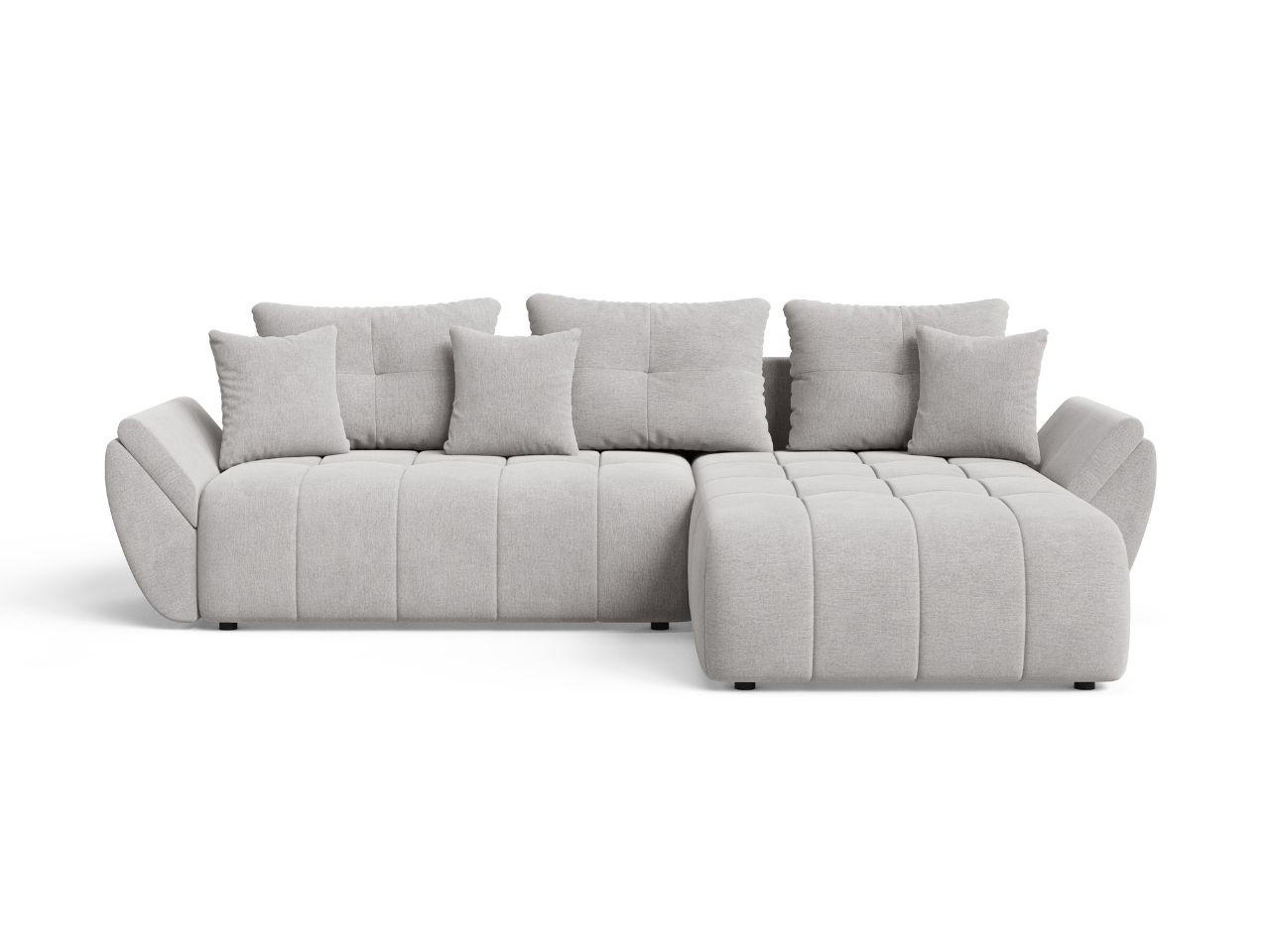 ECKSOFA Decor Grau - Grau, Holz/Textil (280/190cm) - Graingold