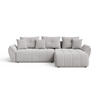 ECKSOFA Decor Grau - Grau, Holz/Textil (280/190cm) - Graingold