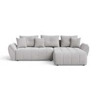ECKSOFA Decor Grau - Grau, Holz/Textil (280/190cm) - Graingold