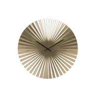 WANDUHR Sensu Ø40 cm - Goldfarben, Metall (40/40/3.5cm) - Karlsson