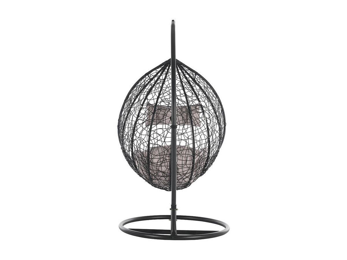 HÄNGESESSEL - 1 Person - Harz - Anthrazitgrau - - Anthrazit, Kunststoff (105/195/105cm) - Vente-Unique
