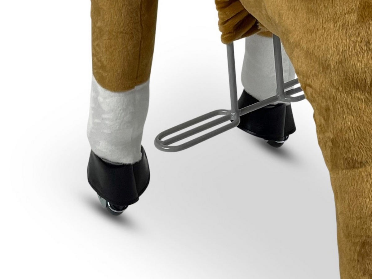 REITPFERD Brandy Größe S - Braun, Kunststoff (74/29/83cm) - TPFLiving