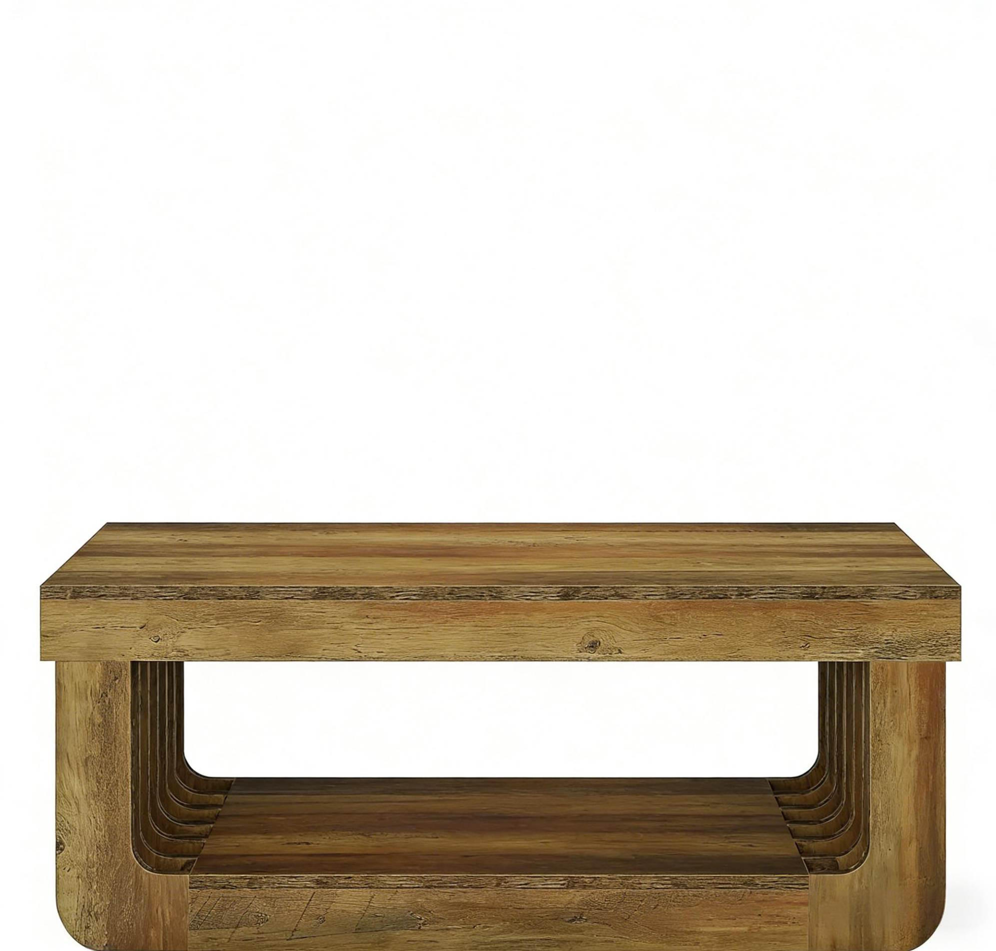 Okwish Couchtisch Braun 120x45x60 cm
