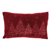 KISSEN Ziara - Rot - 30/50/ cm - Rot, Textil (50/30cm) - Unique Living