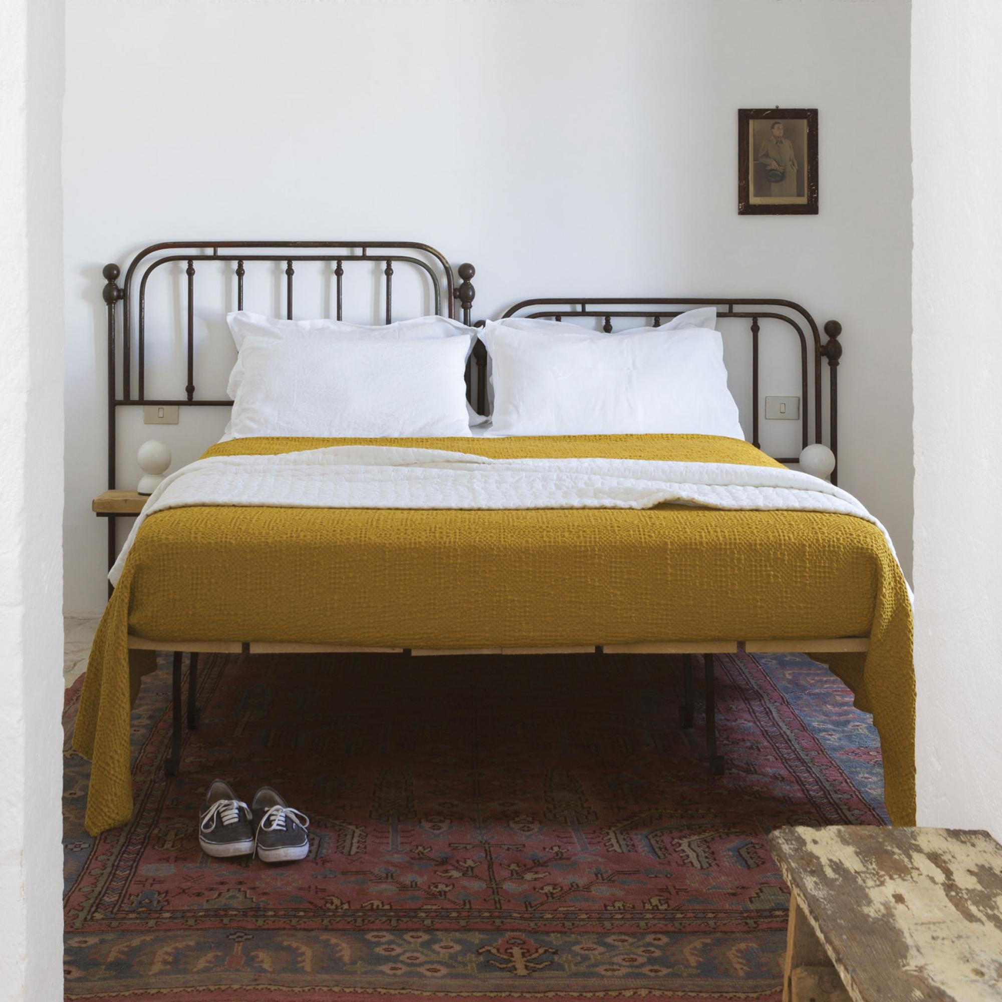 BETTÜBERWURF Tana maisgelb 180 x 260 cm - Gelb, Textil (180/260cm) - Vivaraise
