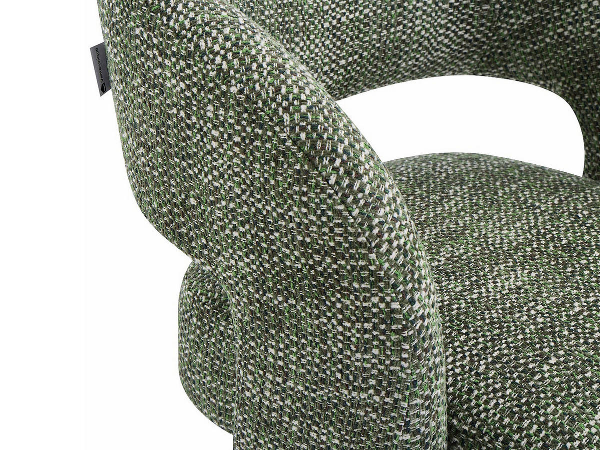SESSEL mit gerader Rückenlehne - 1 Person - stoff - grün Narolia - Grün, Textil (64/82/71.5cm) - Vente-Unique