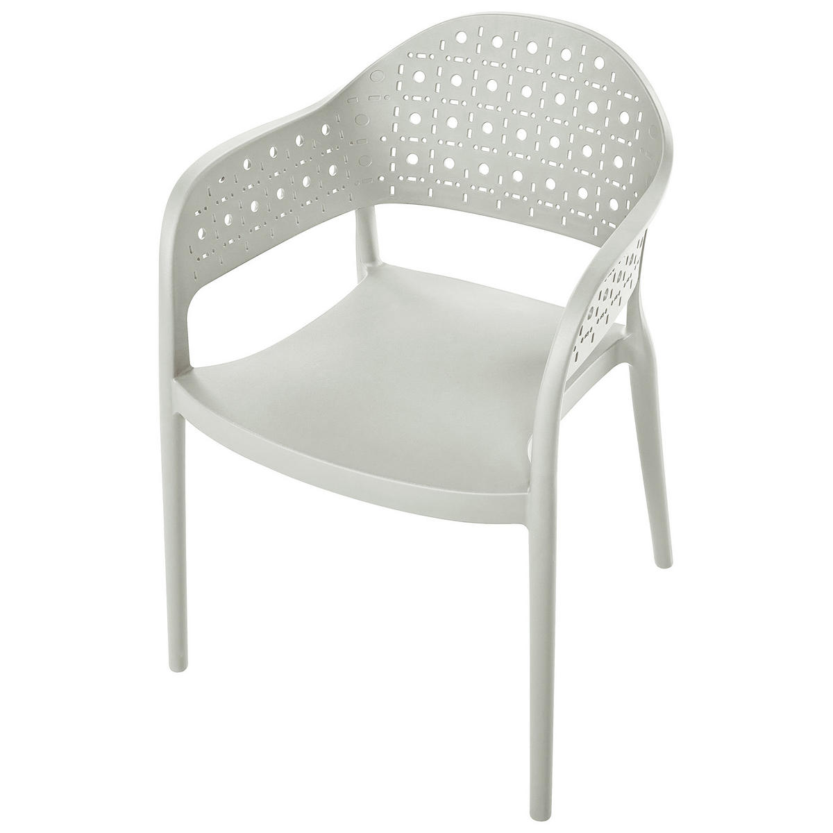 STUHL 4er-Set Hellgrün Narino - Hellgrün, Kunststoff (55/78/50cm) - Beliani