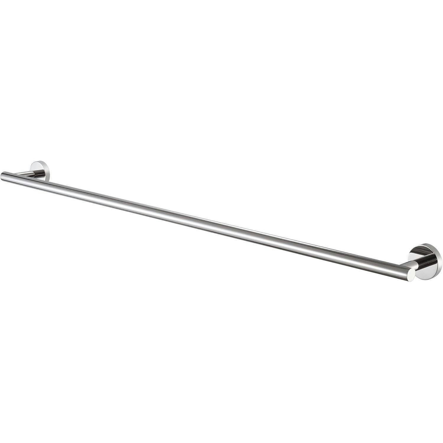 HANDTUCHSTANGE Edelstahl poliert 90 cm - Silberfarben, Metall (11.4/90.2/5.1cm)