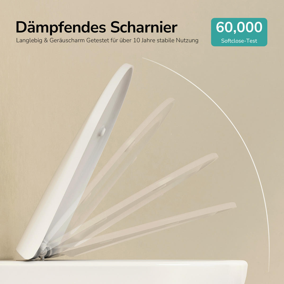 WAND-WC Spülrandlose CT02 49/37 cm Glänzend-Weiß - Weiß, Keramik (37/36/49cm) - EMKE