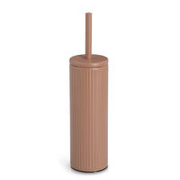 WC-BÜRSTE Metallbehälter Brass Tone Ø 9,7 cm - Mokka, Metall (9.7/40/9.7cm) - ZELLER