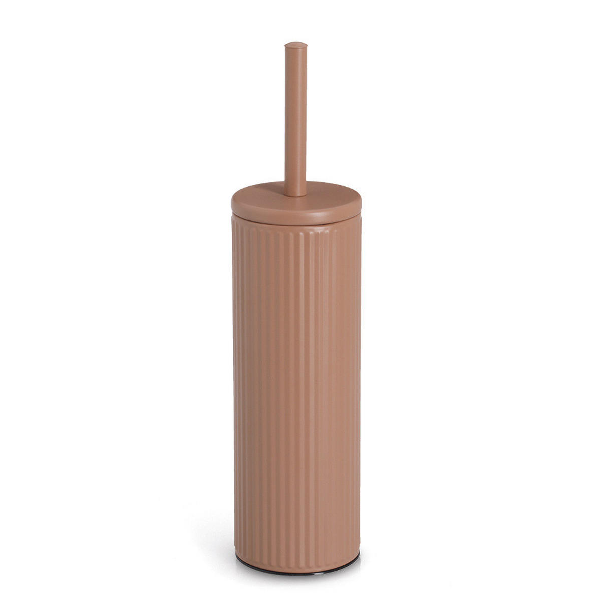 WC-BÜRSTE Metallbehälter Brass Tone Ø 9,7 cm - Mokka, Metall (9.7/40/9.7cm) - ZELLER