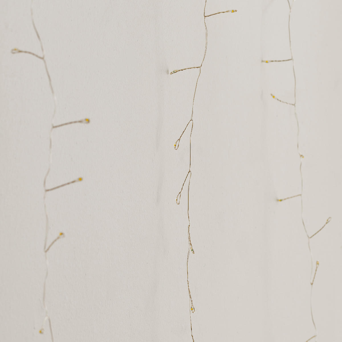 VORHANGLEUCHTEN Metwire, Silber, 200 x 5 x 800cm, Dekorative Christmas Weihnachtsdeko - Silberfarben, Kunststoff (800cm) - home&you