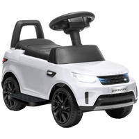 LAND Rover Kinder Elektroauto 2 in 1 6V Kinderauto mit Rutschmodus, Musik - Weiß, Metall (65/43/40cm) - AIYAPLAY