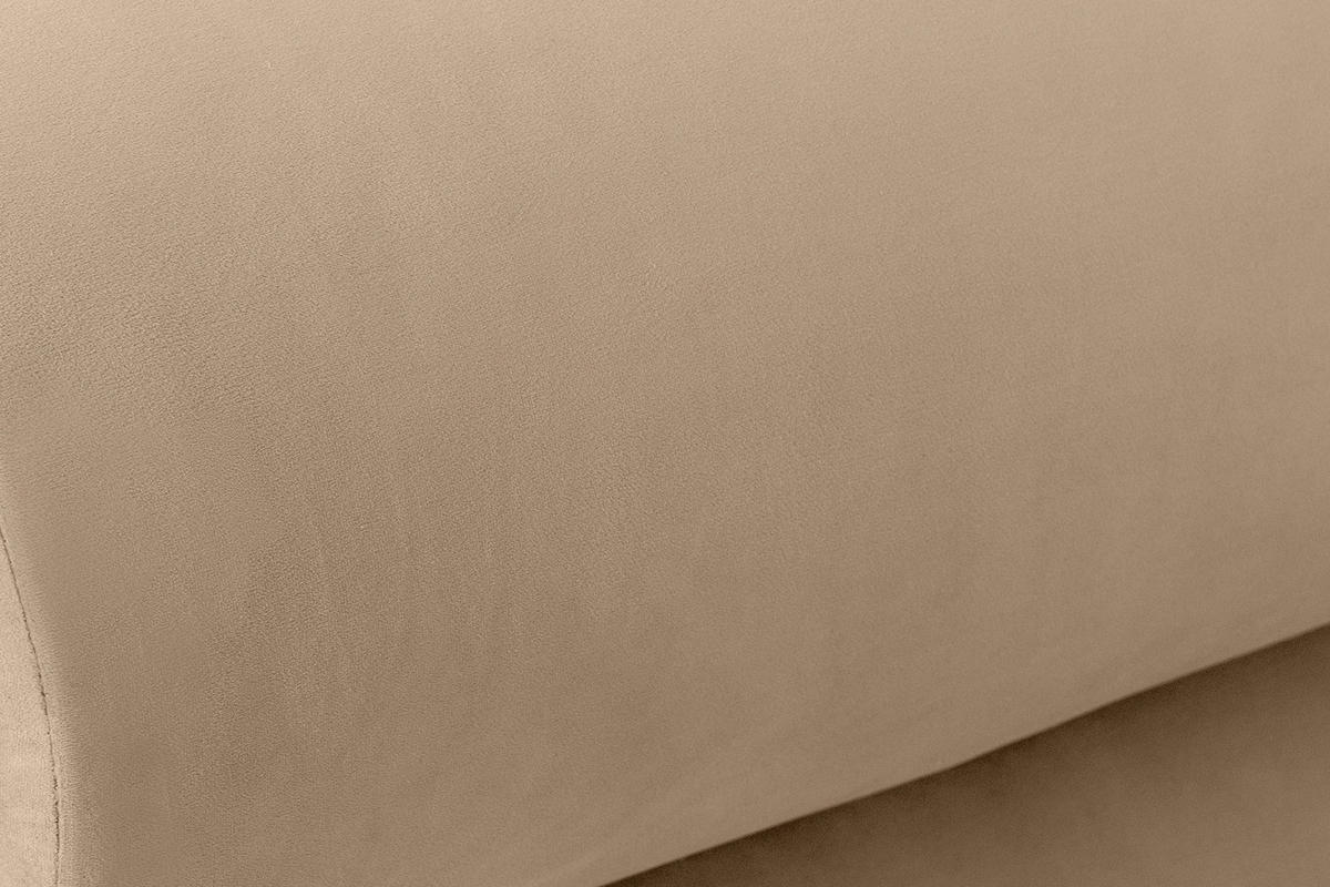 POLSTERBETT LUNEO - Beige/Schwarz, Holz/Holzwerkstoff (202/204cm) - KONSIMO®