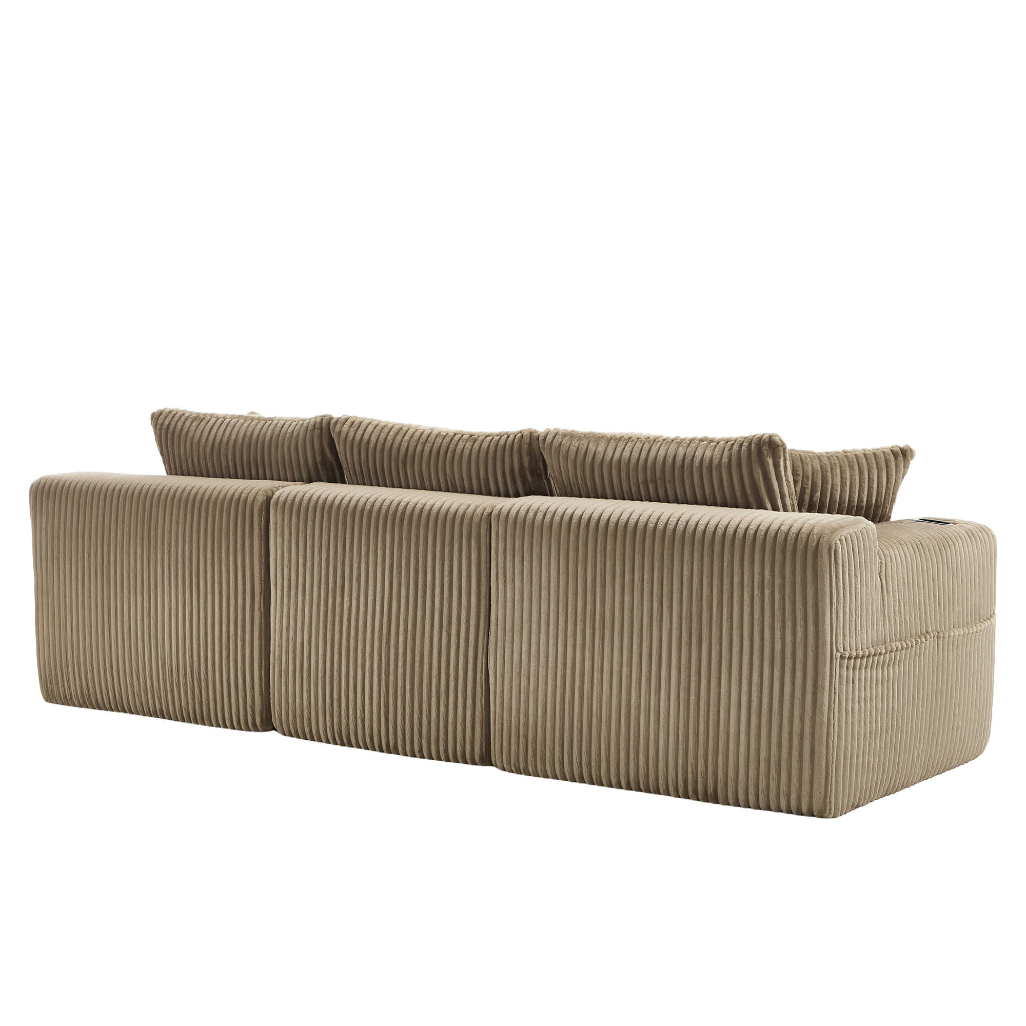 ComfortXL Ecksofa Sand 257x160 cm