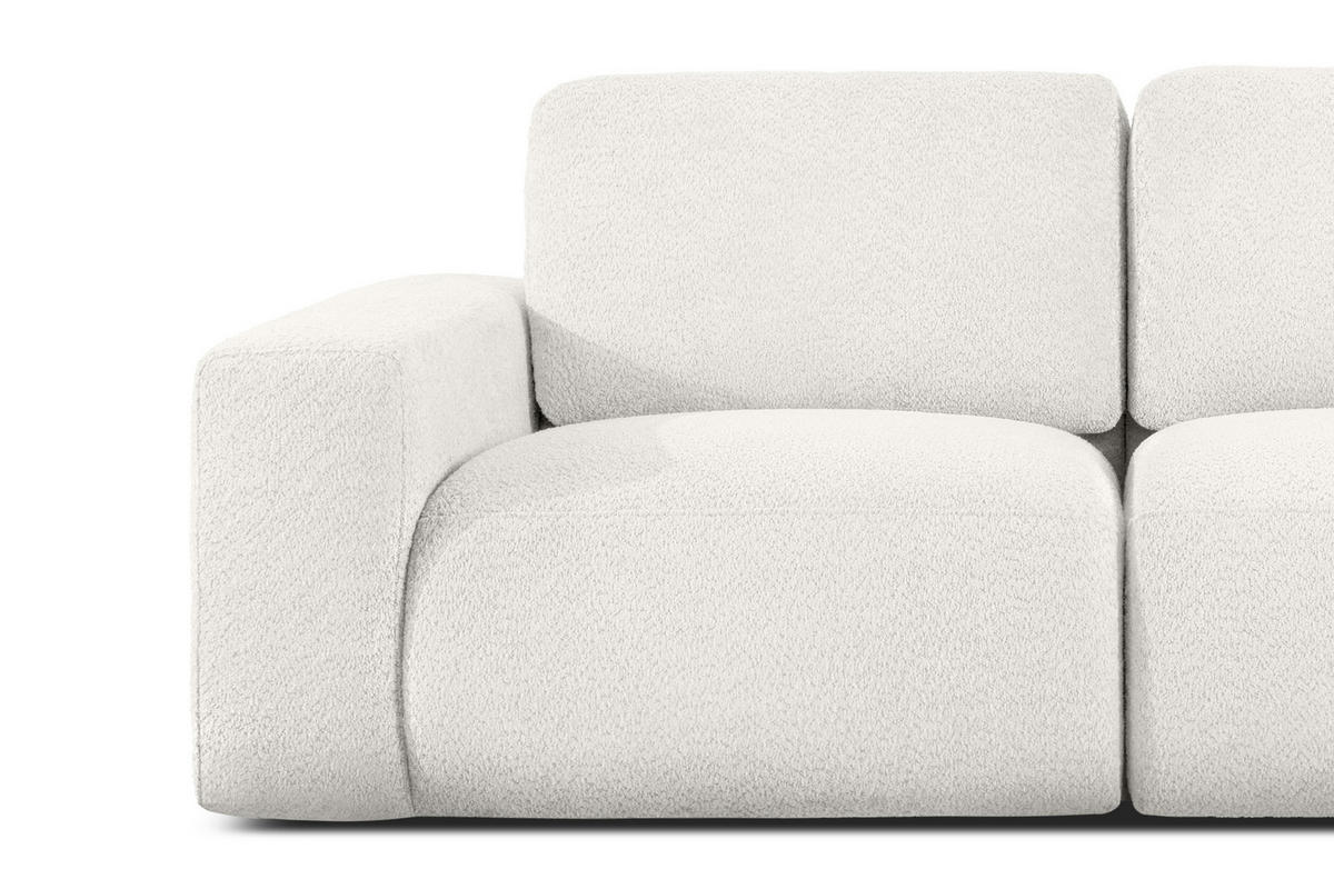 3-SITZER SOFA ZUCCO, Ecru - Ecru, Holz/Holzwerkstoff (292/85/100cm) - KONSIMO®