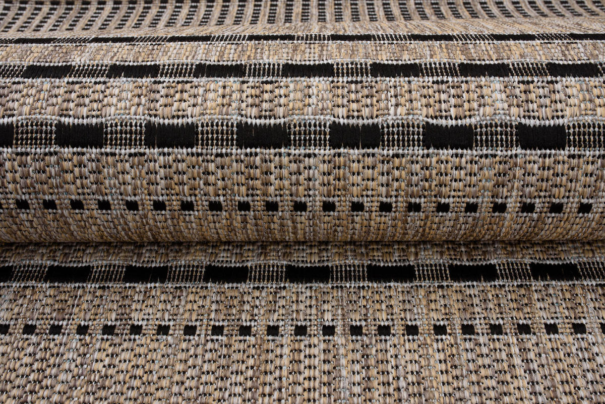 TEPPICH MELISSA Braun 60/200 cm - Braun, Kunststoff (60/200cm) - Tapiso