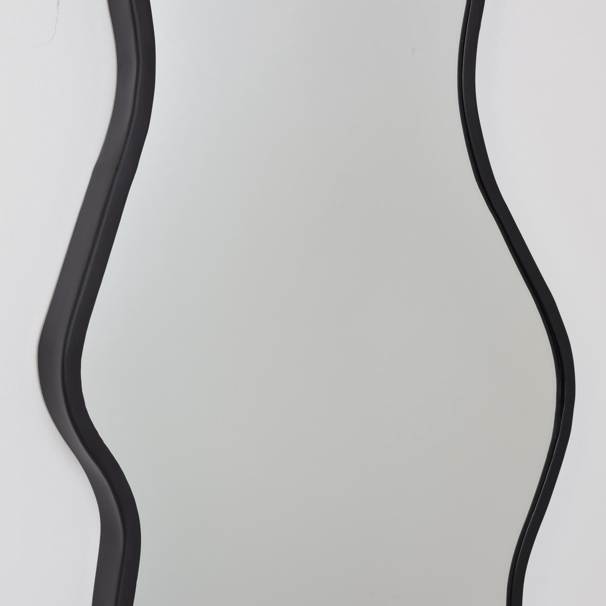 WANDSPIEGEL Origa Schwarz - Schwarz, Metall (40/70/4cm) - LOFT42