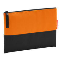 BEAUTYTASCHE "case 1" - Schwarz/Orange, Kunststoff (24/17/24cm) - Reisenthel