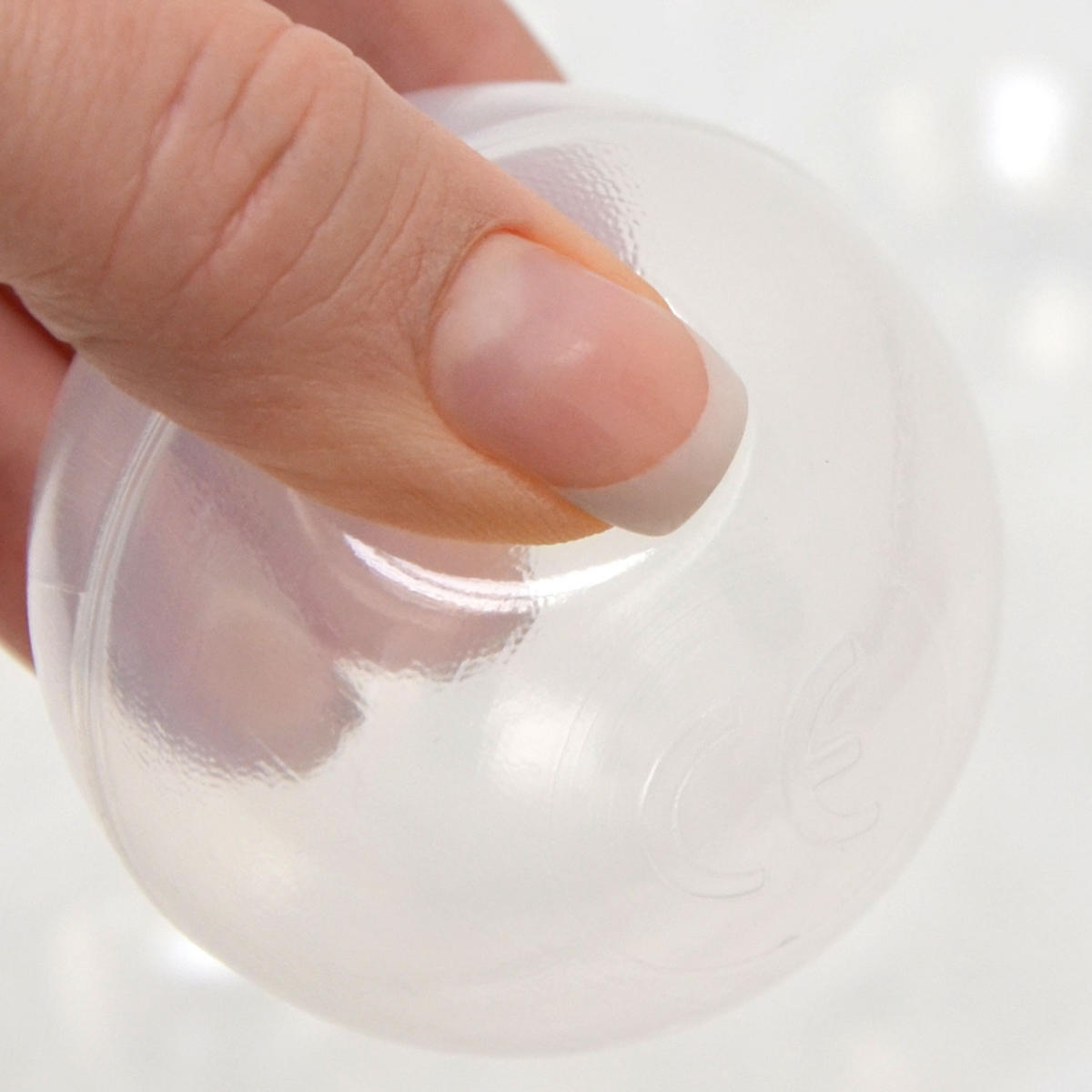BÄLLEBAD-BÄLLE 50 Stück, Transparent, 5.5 cm - Multicolor, Kunststoff (5.5/5.5/5.5cm) - Littletom