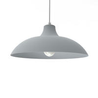 HÄNGELEUCHTE - Grau, Metall (30/30/13cm) - Lumicom