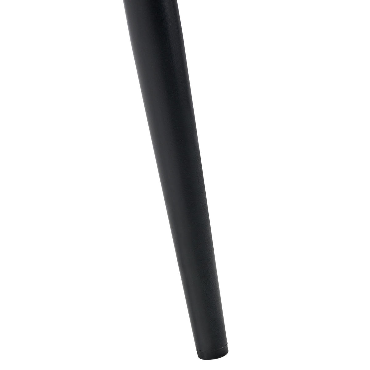 ESSZIMMERSTUHL 4er-Set Schwarz Kirby - Schwarz, Textil (47/91/49cm) - Beliani
