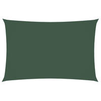 SONNENSEGEL Oxford-Gewebe Rechteckig 2x4 m Dunkelgrün - Grün, Textil (400/200cm) - furnicato