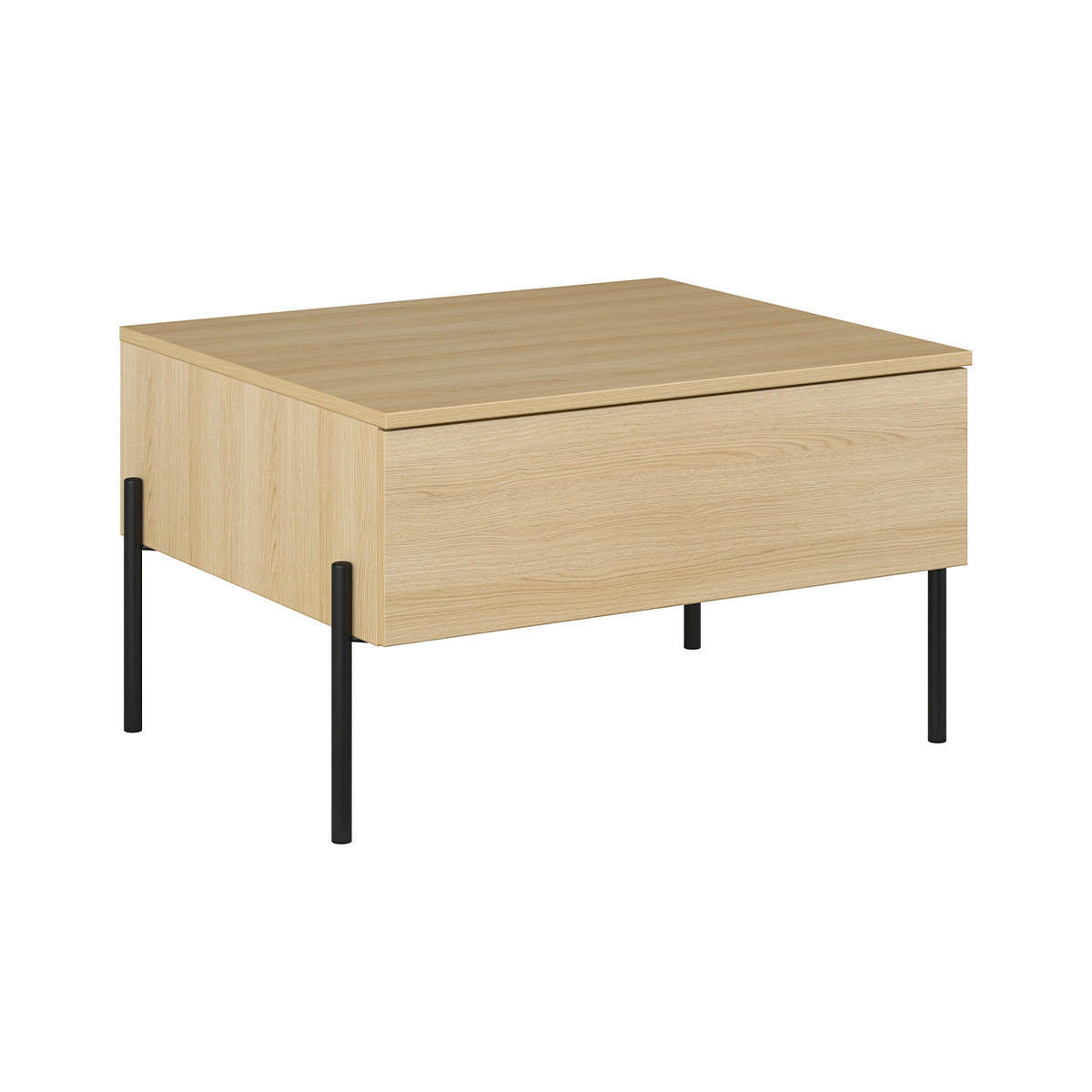 COUCHTISCH Lucilla Holz - Braun, Holzwerkstoff (60/70/42.7cm) - Petits-meubles