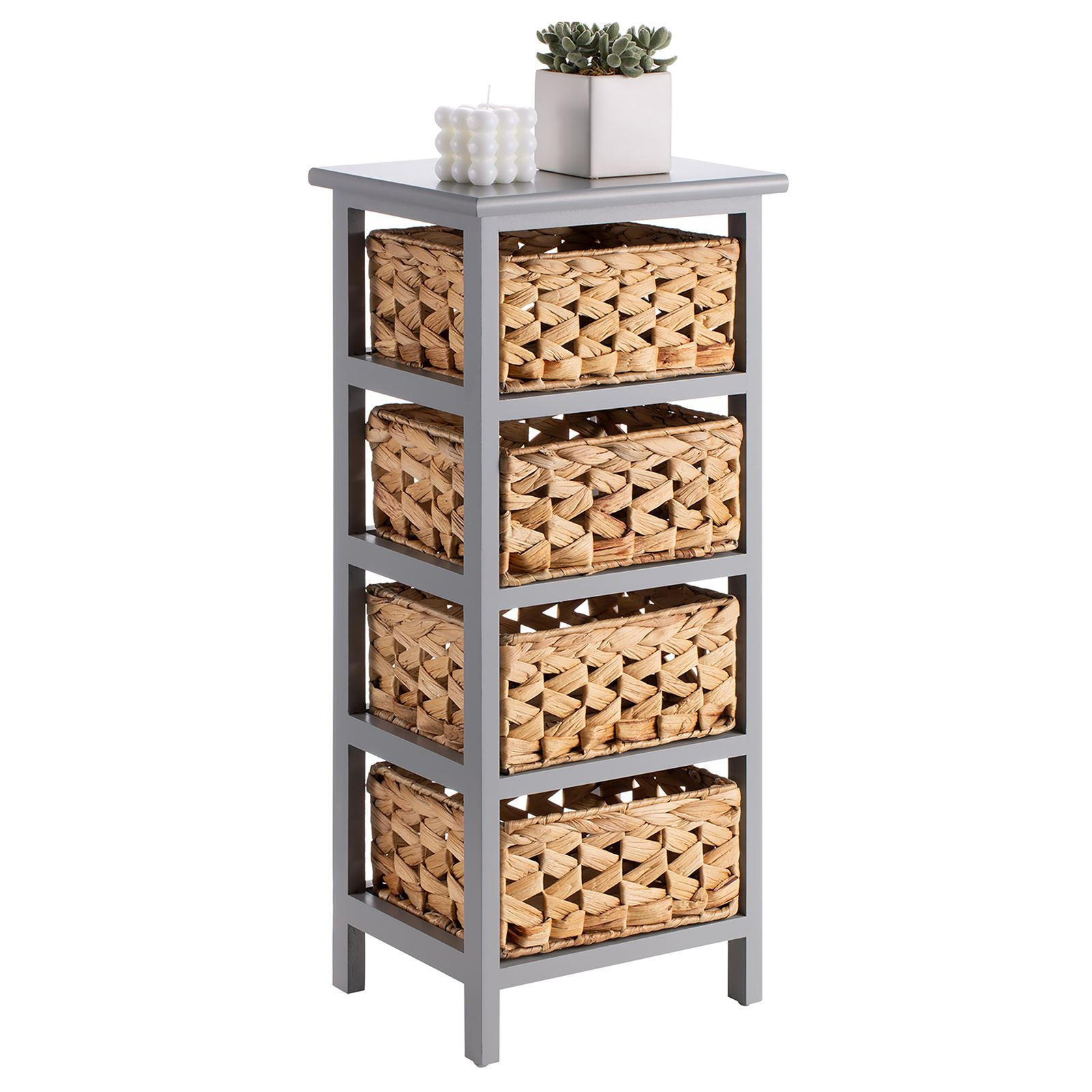 CARO-Möbel Kommode Braun 30x69x25 cm