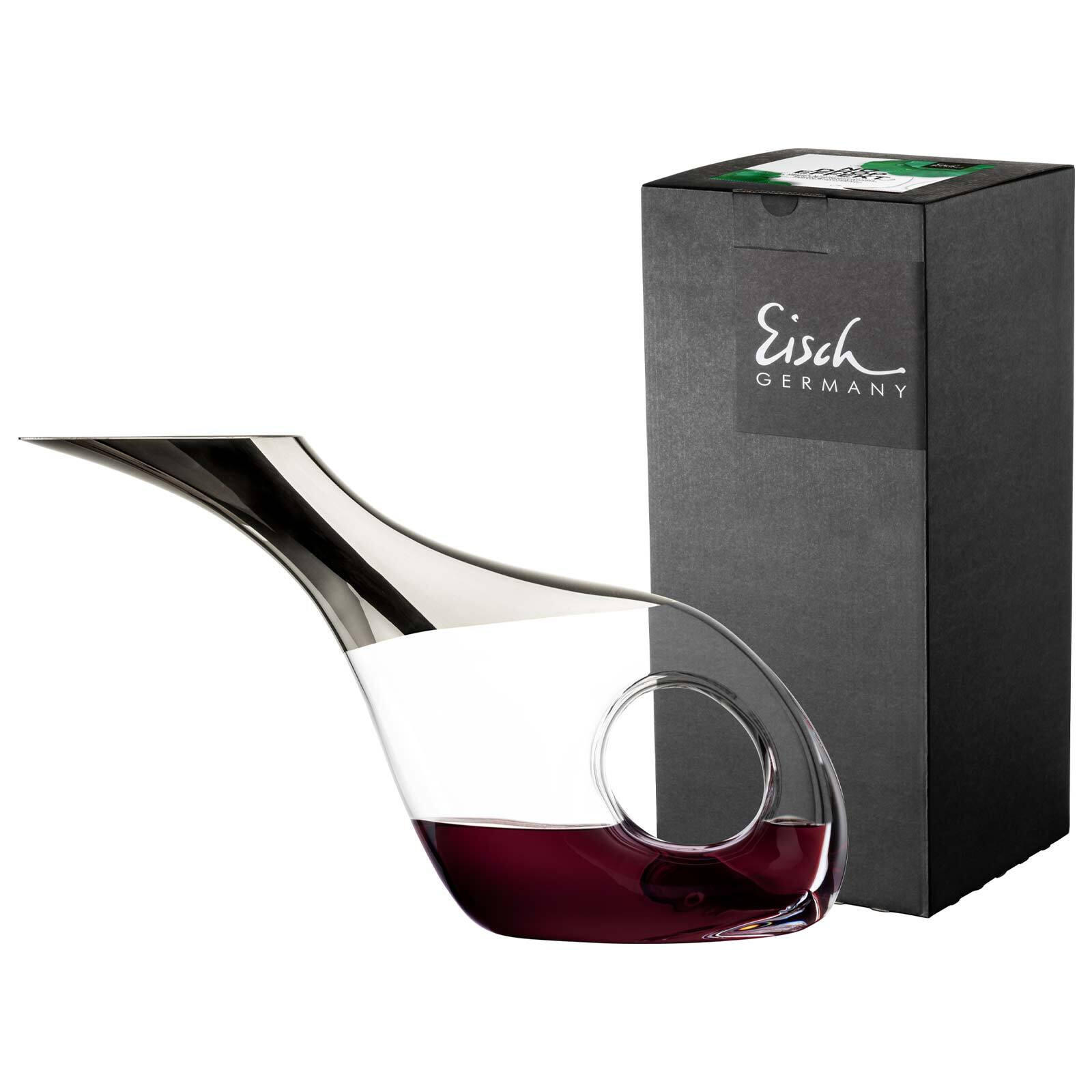 DEKANTIERENTE No Drop Effekt platin 750 ml - Platinfarben, Glas (0.75L) - Eisch