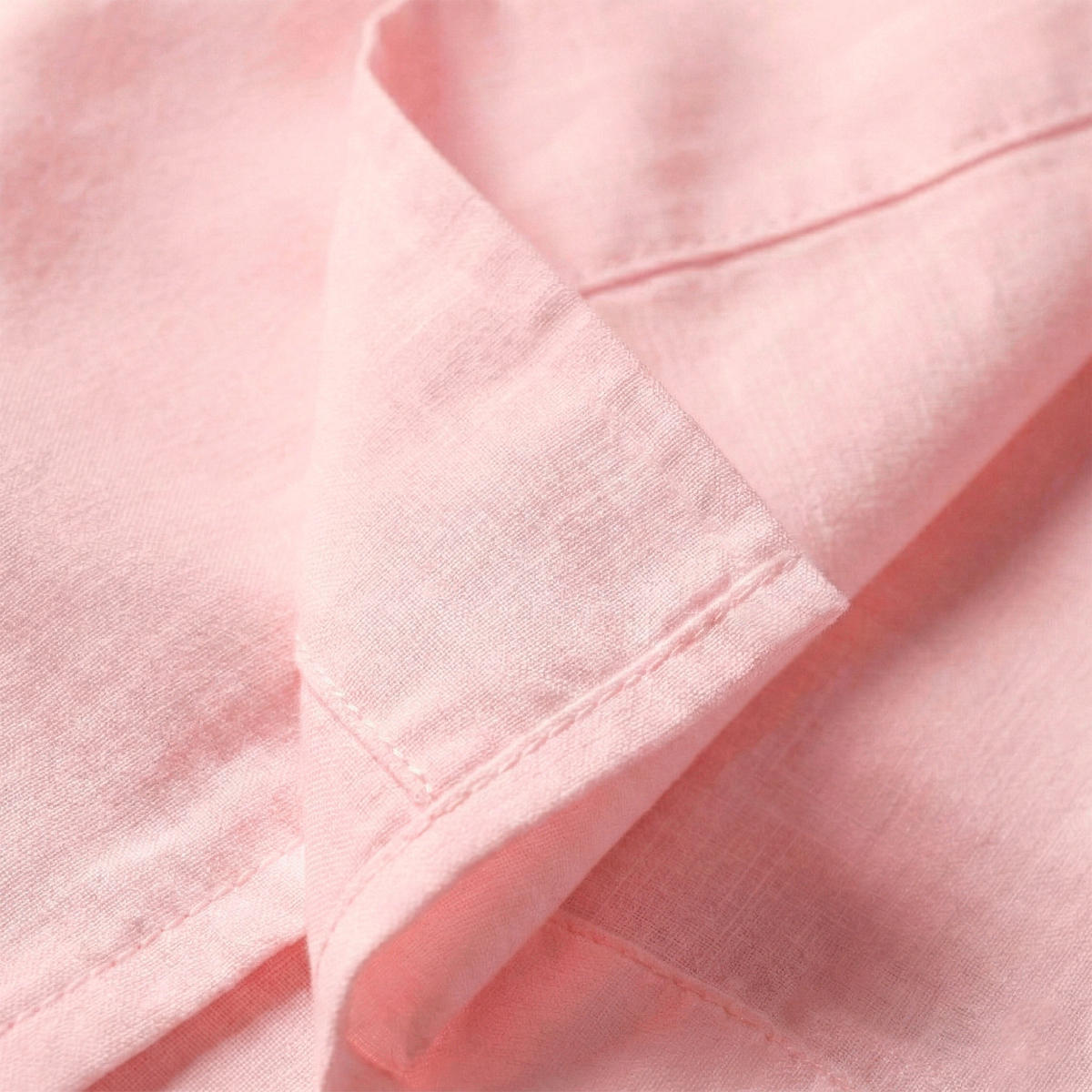 OBERBETTLAKEN basic 180x270 cm hellrosa - Rosa, Textil (180/270cm) - Happy Friday