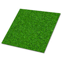 FLIESENAUFKLEBER 9 Stück 30x30 cm selbstklebend Grasstruktur - Grün, Textil (30/1.6/30cm) - TULUP