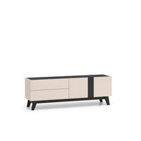 TV-LOWBOARD FRESHION Beige 160x40x55 cm - Beige, Holzwerkstoff (160/55/40cm) - FURNLUX