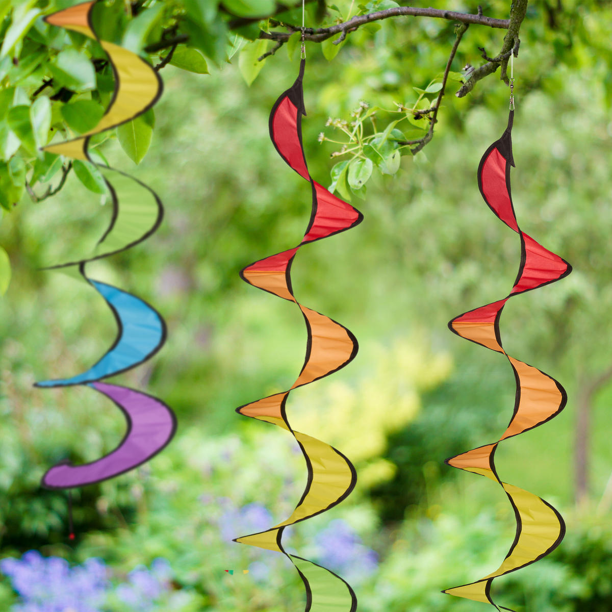 3XWINDSPIEL - Multicolor, Kunststoff/Textil (24/24/137cm) - Relaxdays